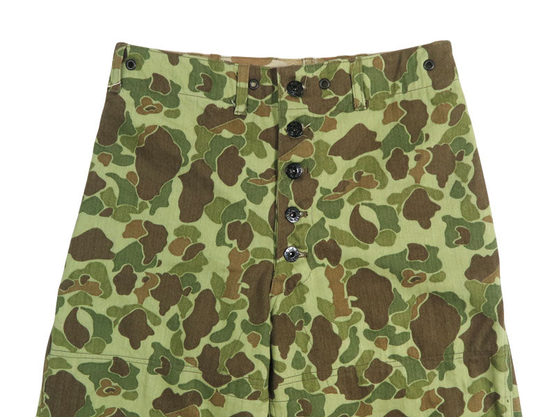 バズリクソンズ Buzz Rickson's トラウザース ヘリンボーン パンツ U.S. MARINE CORPS TROUSERS, HERRINGBONE, CAMOUFLAGED P-44  BR42634 【2026年春夏新作】