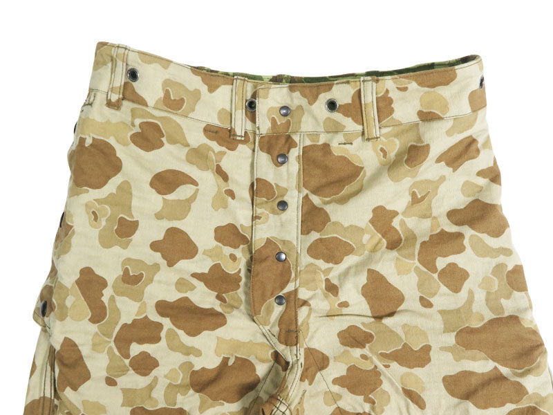 バズリクソンズ Buzz Rickson's トラウザース ヘリンボーン パンツ U.S. MARINE CORPS TROUSERS, HERRINGBONE, CAMOUFLAGED P-44  BR42634 【2026年春夏新作】
