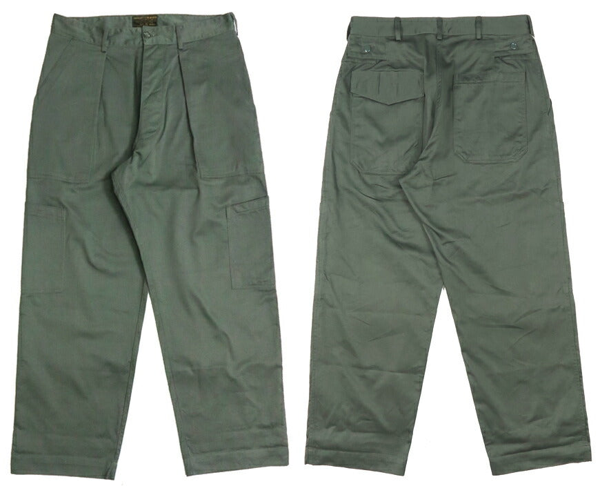 バズリクソンズ Buzz Rickson's コットンサテン ミリタリー ユーティリティ トラウザーズ パンツ BR42636 【2026年春夏新作】