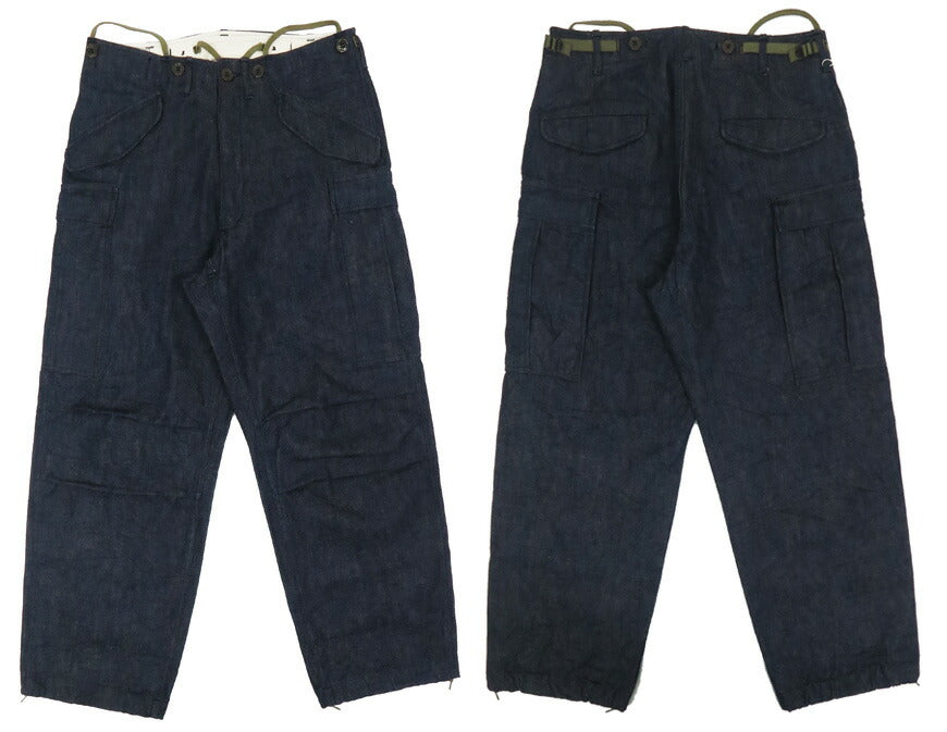 バズリクソンズ Buzz Rickson's M-51 デニム シェル トラウザーズ M-1951 DENIM TROUSERS SHELL .FIELD.SHORT LENGTH カーゴパンツ ミリタリー BR42586 【2025年秋冬新作】