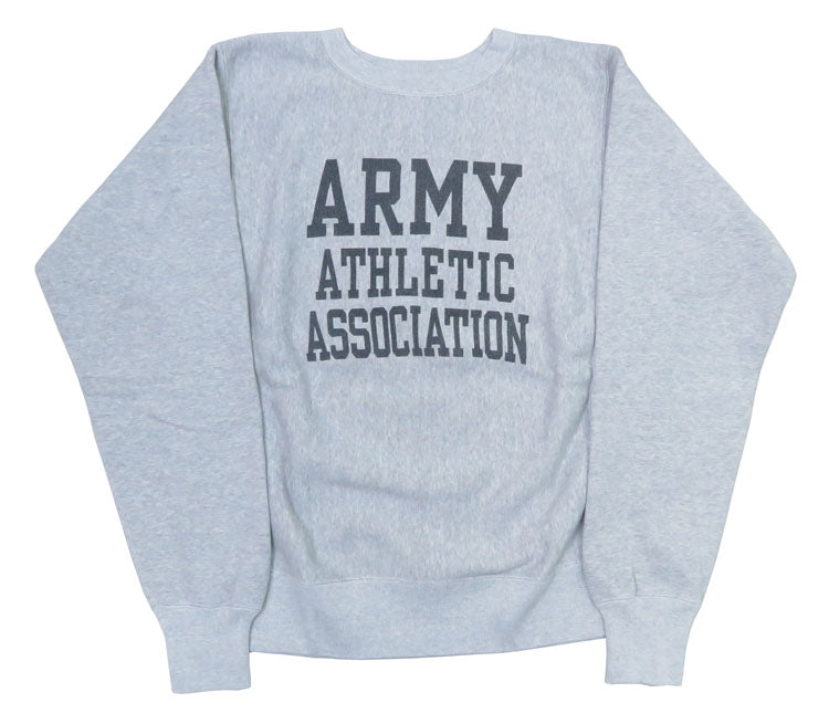 バズリクソンズ BUZZ RICKSON'S ホリゾンタル・ニッティング クルーネック スウェット トレーナー HORIZONTAL KNITTING SWEAT SHIRTS “ARMY ATHLETIC ASSOCIATION” BR69431【2024-25年秋冬新作】