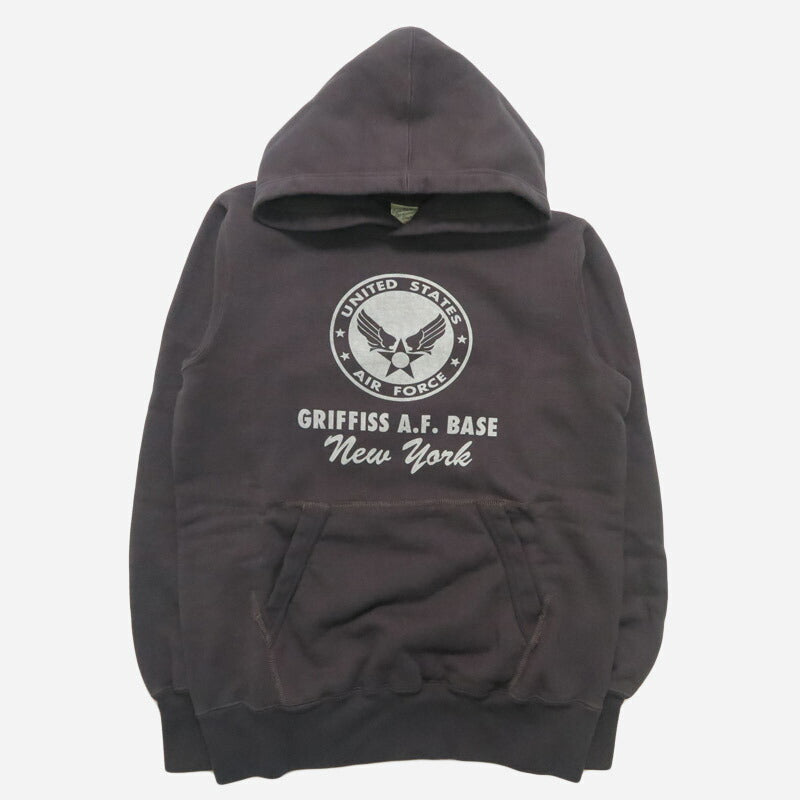 バズリクソンズBUZZRICKSON'Sプルオーバースウェットパーカープリント長袖