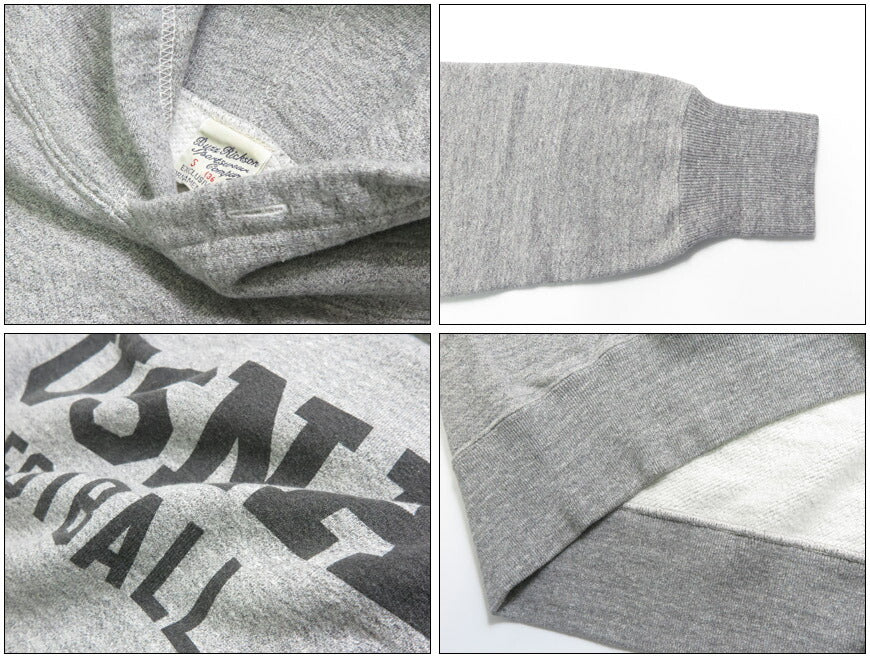 バズリクソンズBUZZRICKSON'Sプルオーバースウェットパーカープリント長袖