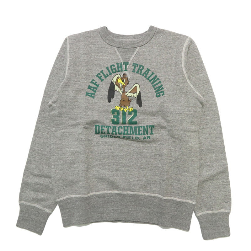 バズリクソンズ BUZZ RICKSON'S セットイン クルーネック スウェット "AAF FLIGHT TRAINING" ミリタリー 長袖 BR69694