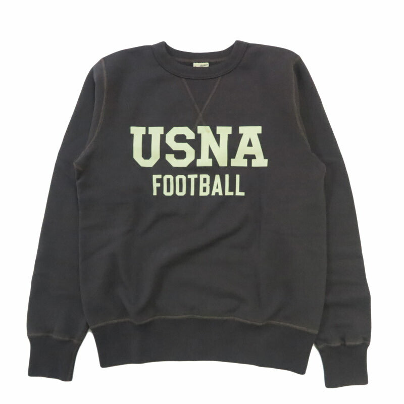 バズリクソンズ BUZZ RICKSON'S セットイン クルーネック スウェット "USNA"ミリタリー長袖 BR69696【2025年秋冬新作】