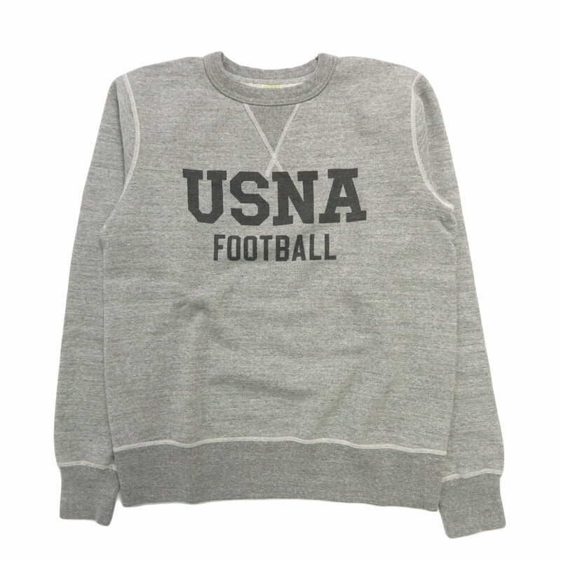 バズリクソンズ BUZZ RICKSON'S セットイン クルーネック スウェット "USNA"ミリタリー長袖 BR69696【2025年秋冬新作】