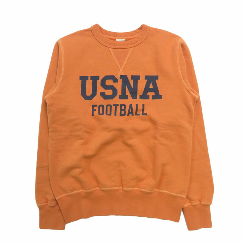 バズリクソンズ BUZZ RICKSON'S セットイン クルーネック スウェット "USNA"ミリタリー長袖 BR69696【2025年秋冬新作】