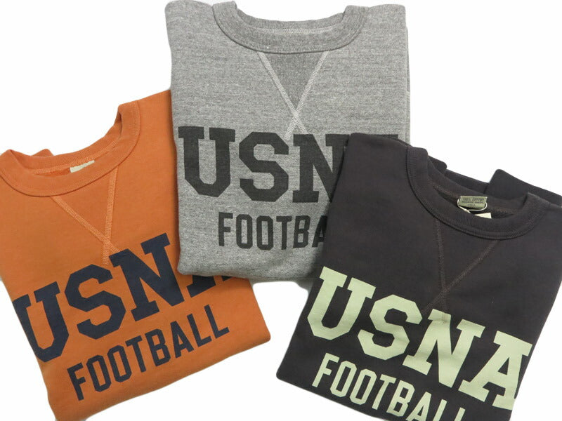 バズリクソンズ BUZZ RICKSON'S セットイン クルーネック スウェット "USNA"ミリタリー長袖 BR69696【2025年秋冬新作】