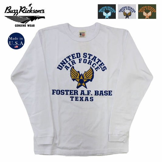 バズリクソンズ BUZZ RICKSON'S 長袖 Tシャツ プリント