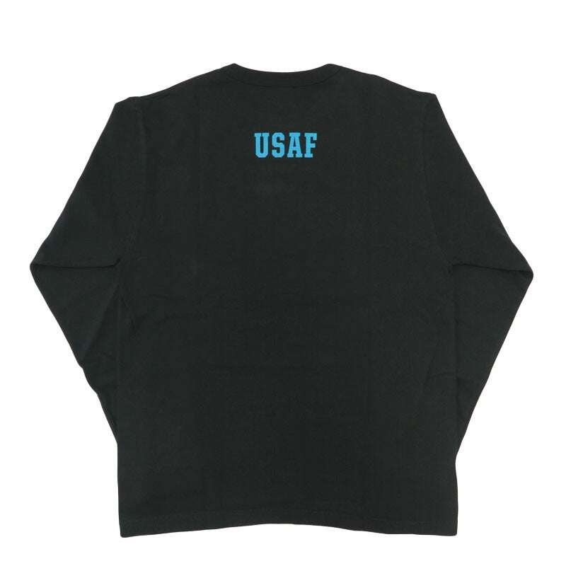 バズリクソンズ BUZZ RICKSON'S 長袖 Tシャツ プリント "U.S. AIR FORCE " MADE IN USA BR69698【2025年秋冬新作】