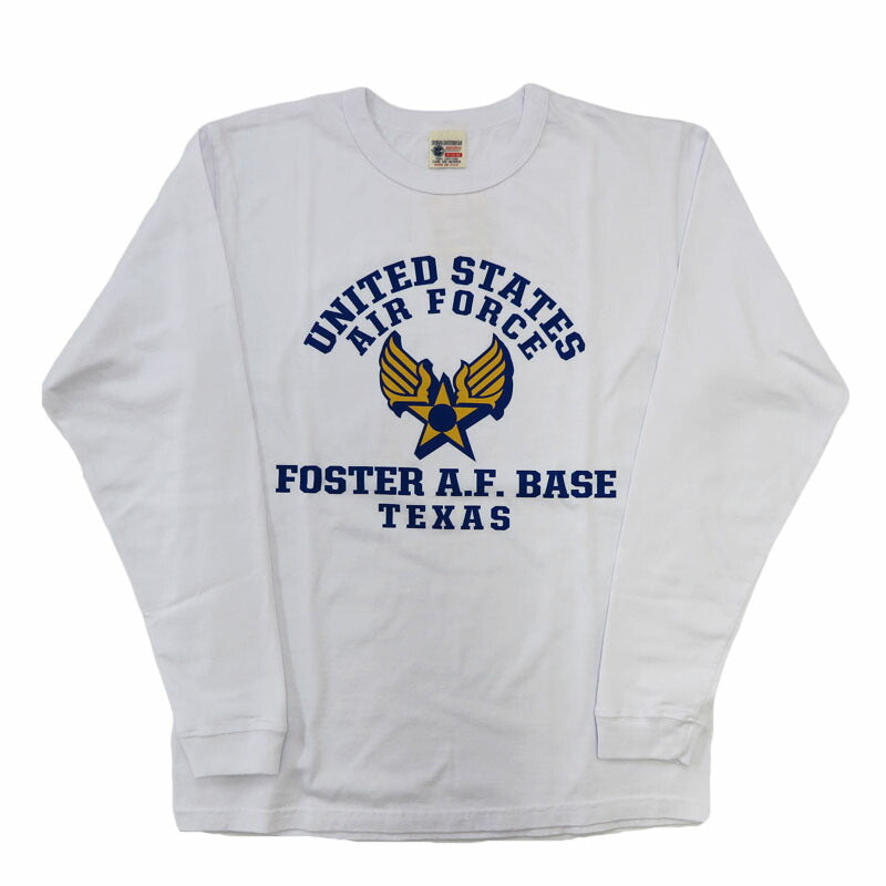 バズリクソンズ BUZZ RICKSON'S 長袖 Tシャツ プリント "U.S. AIR FORCE " MADE IN USA BR69698【2025年秋冬新作】