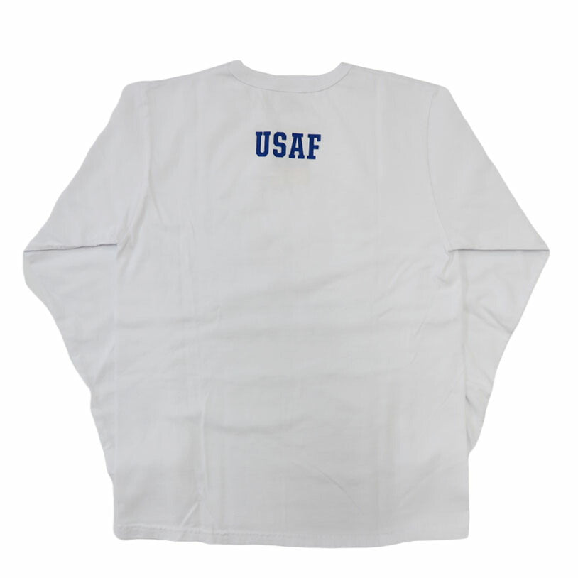 バズリクソンズ BUZZ RICKSON'S 長袖 Tシャツ プリント "U.S. AIR FORCE " MADE IN USA BR69698【2025年秋冬新作】