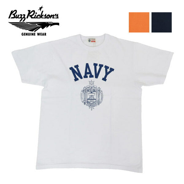 バズリクソンズ BUZZ RICKSON'S 半袖 プリント Tシャツ NAVY BR79513【2025年春夏新作】