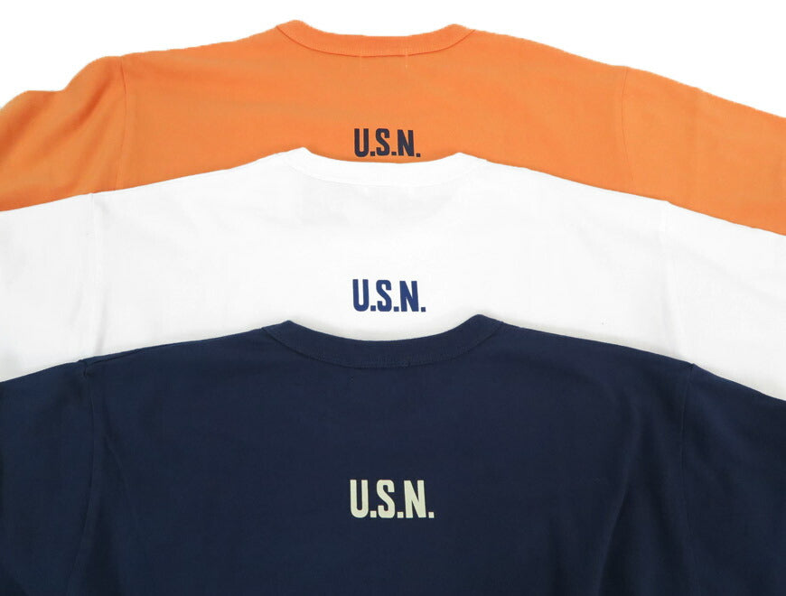バズリクソンズ BUZZ RICKSON'S 半袖 プリント Tシャツ NAVY BR79513【2025年春夏新作】