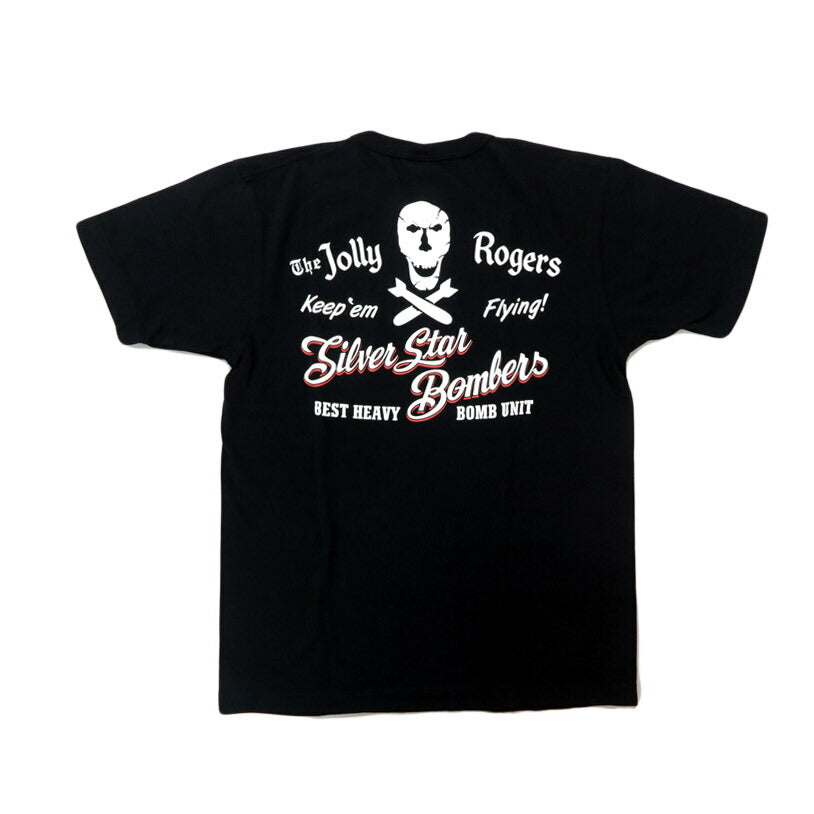 バズリクソンズ BUZZ RICKSON'S 半袖 Tシャツ プリント 「Johry Rogers」GOVERNMENT ISSUE T-SHIRT BR79577【2025年春夏新作】