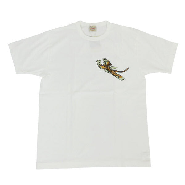 バズリクソンズ BUZZ RICKSON'S 半袖 Tシャツ プリント FLYING TIGERS GOVERNMENT ISSUE T-SHIRT BR79578【2025年春夏新作】