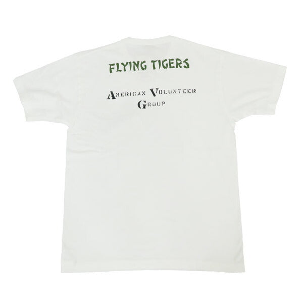 バズリクソンズ BUZZ RICKSON'S 半袖 Tシャツ プリント FLYING TIGERS GOVERNMENT ISSUE T-SHIRT BR79578【2025年春夏新作】