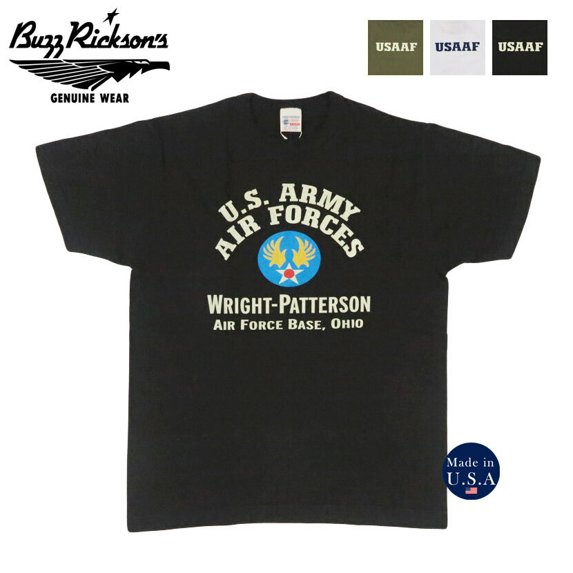 バズリクソンズ BUZZ RICKSON'S 半袖Tシャツ プリント S/S T-SHIRTS