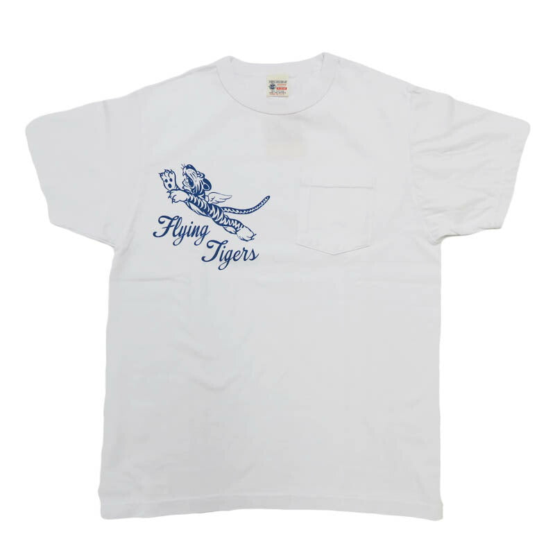 バズリクソンズ BUZZ RICKSON'S 半袖 ポケットTシャツ プリント