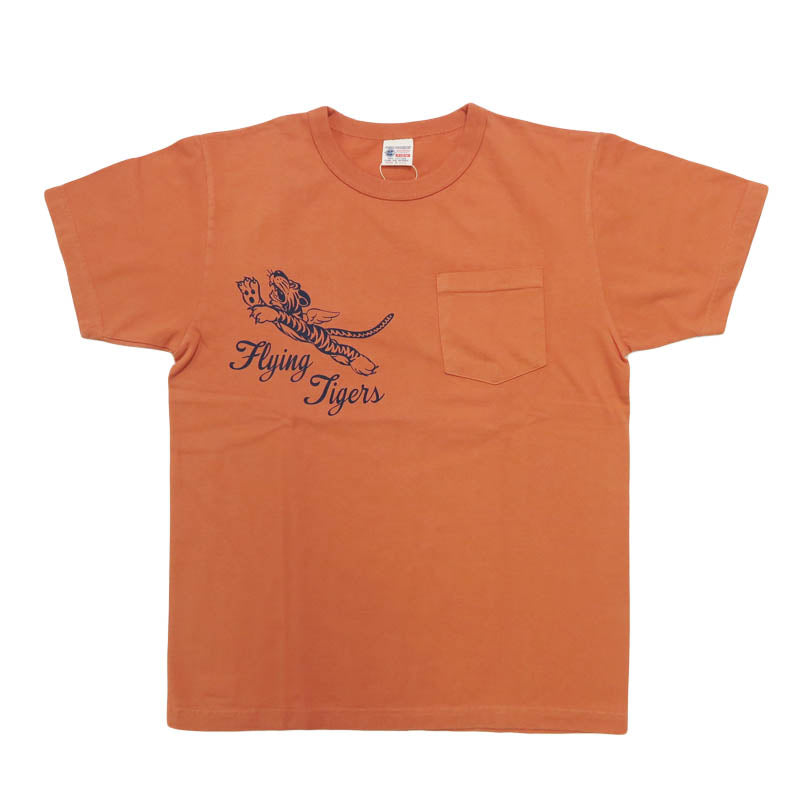 バズリクソンズ BUZZ RICKSON'S 半袖 ポケットTシャツ プリント