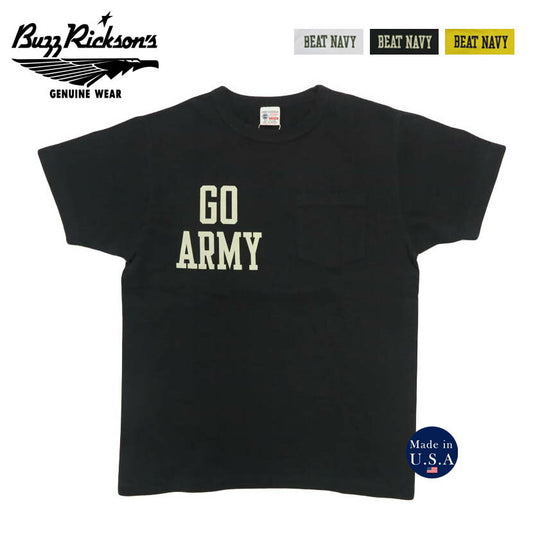 バズリクソンズ BUZZ RICKSON'S 半袖 ポケットTシャツ プリント