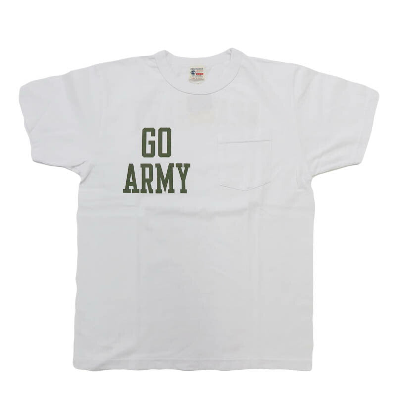 バズリクソンズ BUZZ RICKSON'S 短袖口袋T恤 印花 "GO ARMY" 美國製 BR79710【2026年春夏新作】