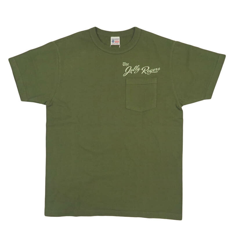 バズリクソンズ BUZZ RICKSON'S 半袖 ポケットTシャツ プリント "JOLLY ROGERS" MADE IN USA BR79711【2026年春夏新作】