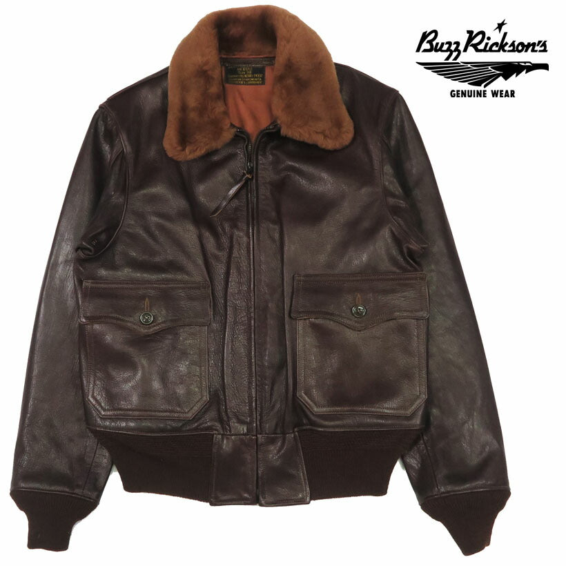 バズリクソンズ Buzz Rickson's Type AN6552 レザー フライトジャケット AMERICAN SPORTSWEAR CO. BR80661 【2025年秋冬新作】