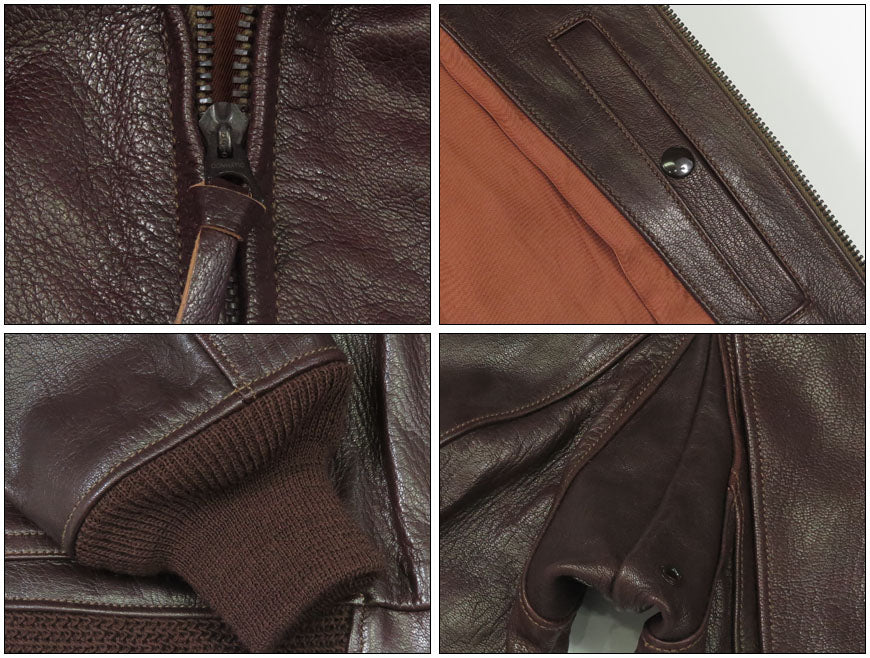 バズリクソンズ Buzz Rickson's Type AN6552 レザー フライトジャケット AMERICAN SPORTSWEAR CO. BR80661 【2025年秋冬新作】