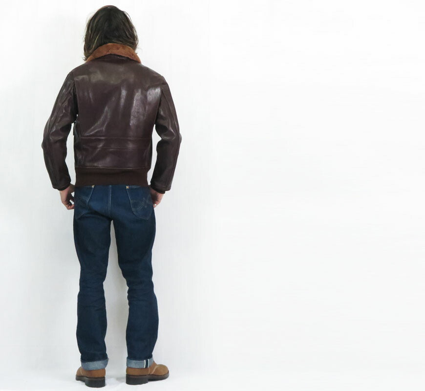 バズリクソンズ Buzz Rickson's Type AN6552 レザー フライトジャケット AMERICAN SPORTSWEAR CO. BR80661 【2025年秋冬新作】