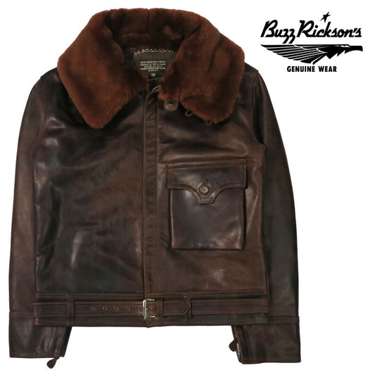 バズリクソンズ Buzz Rickson's B-2 レザー フライトジャケット シープムートン WERBER LEATHER COAT CO., INC. BR80662 【2025年秋冬新作】
