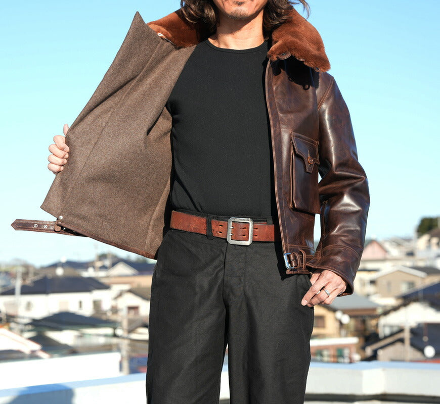 バズリクソンズ Buzz Rickson's B-2 レザー フライトジャケット シープムートン WERBER LEATHER COAT CO., INC. BR80662 【2025年秋冬新作】