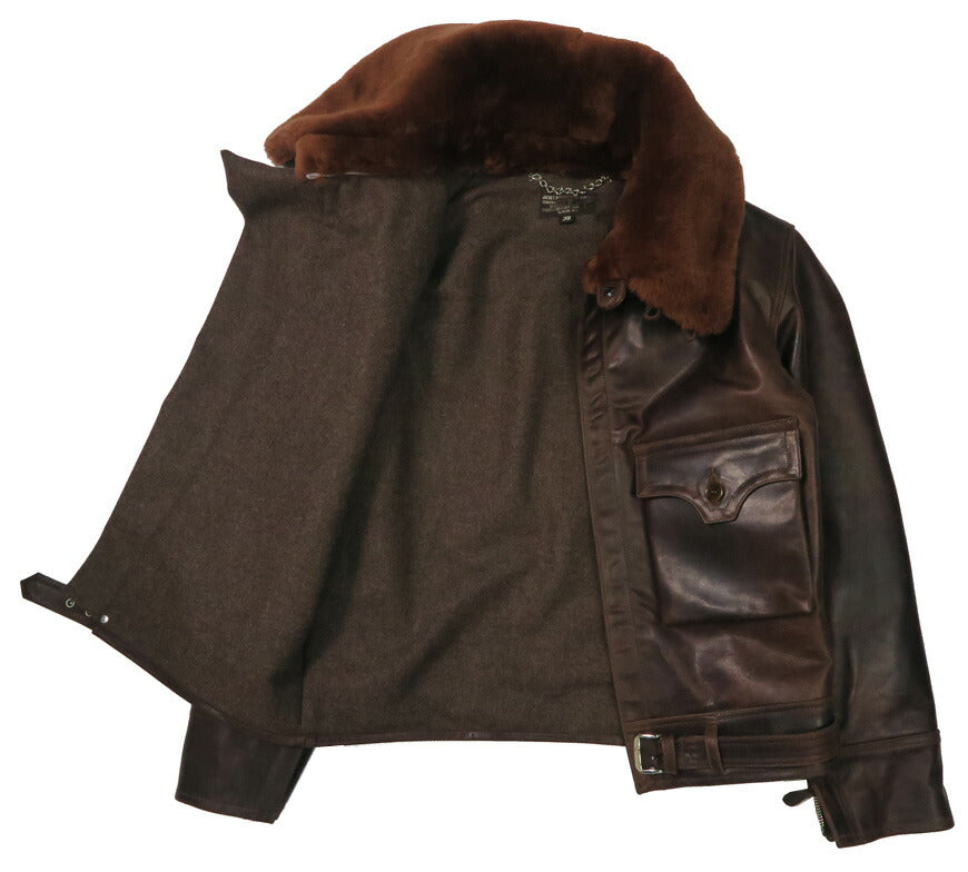 バズリクソンズ Buzz Rickson's B-2 レザー フライトジャケット シープムートン WERBER LEATHER COAT CO., INC. BR80662 【2025年秋冬新作】
