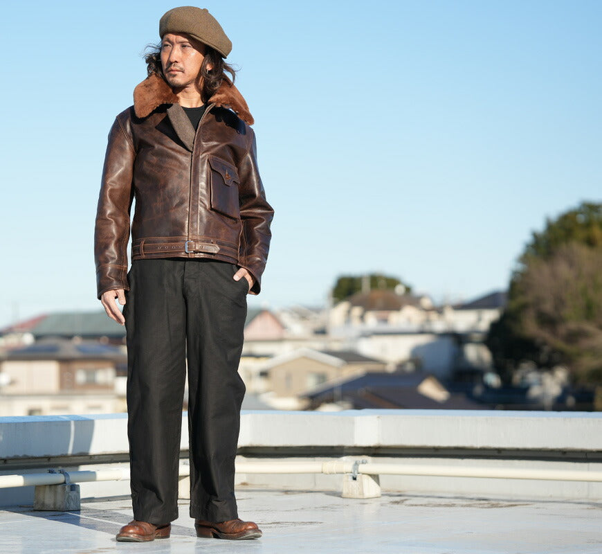 バズリクソンズ Buzz Rickson's B-2 レザー フライトジャケット シープムートン WERBER LEATHER COAT CO., INC. BR80662 【2025年秋冬新作】