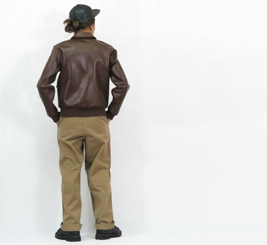 バズリクソンズ Buzz Rickson's A-2 フライトジャケット ハンドペイント IN ALASKA No.W535 ac 29191 BUZZ RICKSON CLO.CO. BR80667 【2025年秋冬新作】