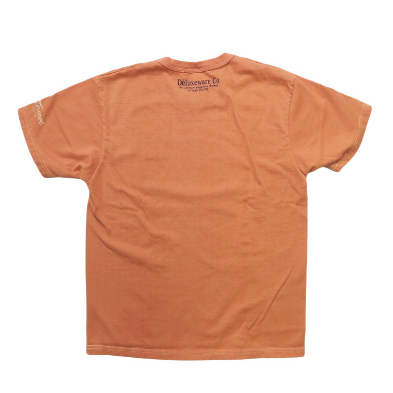 デラックスウェア DELUXEWARE 半袖 Ｔシャツ ロゴプリント 吊り編み ユニオンスペシャル BRGD-261【2026年春夏新作】