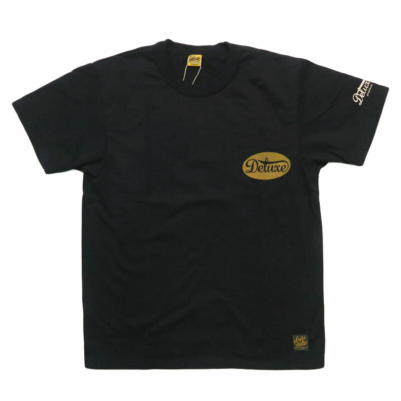 デラックスウェア DELUXEWARE 半袖 Ｔシャツ ロゴプリント 吊り編み ユニオンスペシャル BRGD-261【2026年春夏新作】