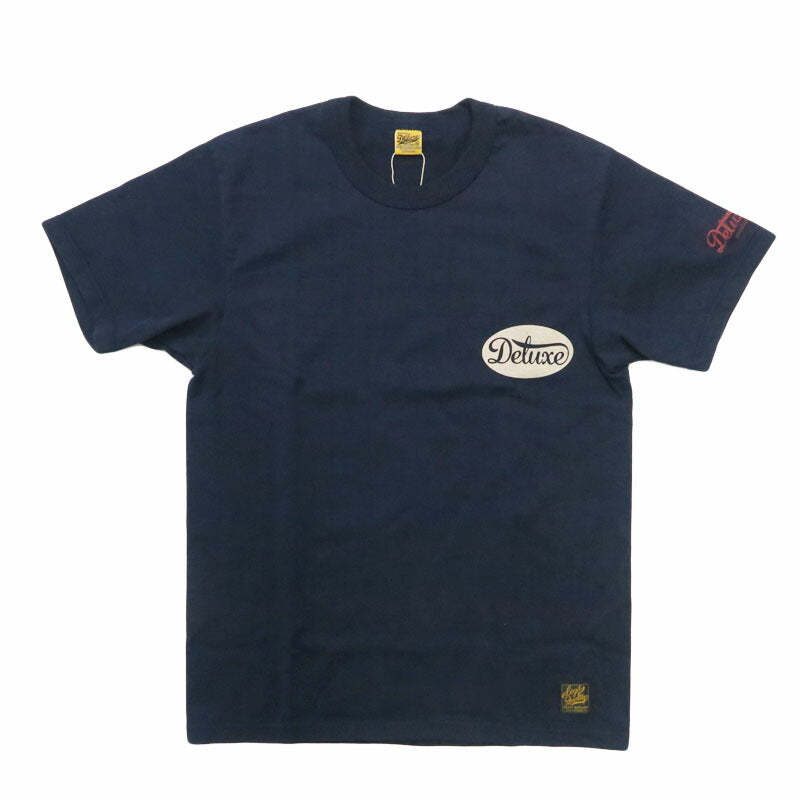 デラックスウェア DELUXEWARE 半袖 Ｔシャツ ロゴプリント 吊り編み ユニオンスペシャル BRGD-261【2026年春夏新作】