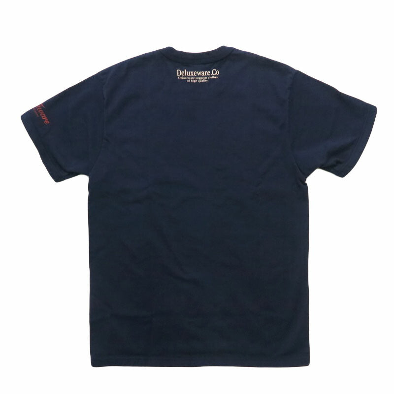 デラックスウェア DELUXEWARE 半袖 Ｔシャツ ロゴプリント 吊り編み ユニオンスペシャル BRGD-261【2026年春夏新作】