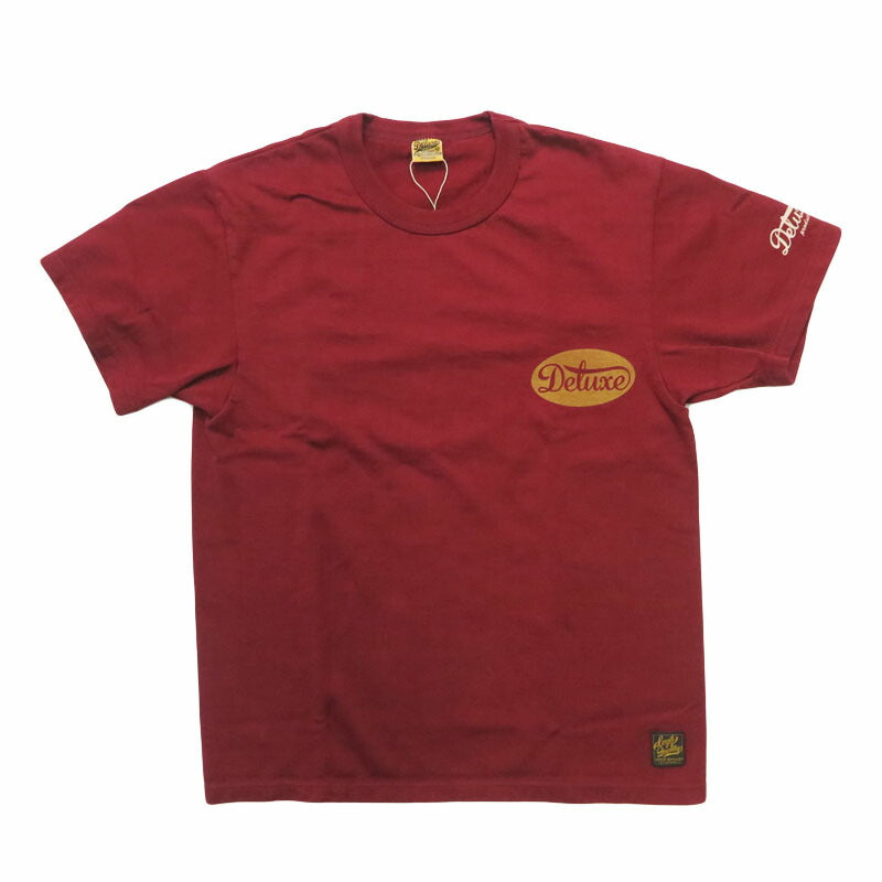 デラックスウェア DELUXEWARE 半袖 Ｔシャツ ロゴプリント 吊り編み ユニオンスペシャル BRGD-261【2026年春夏新作】