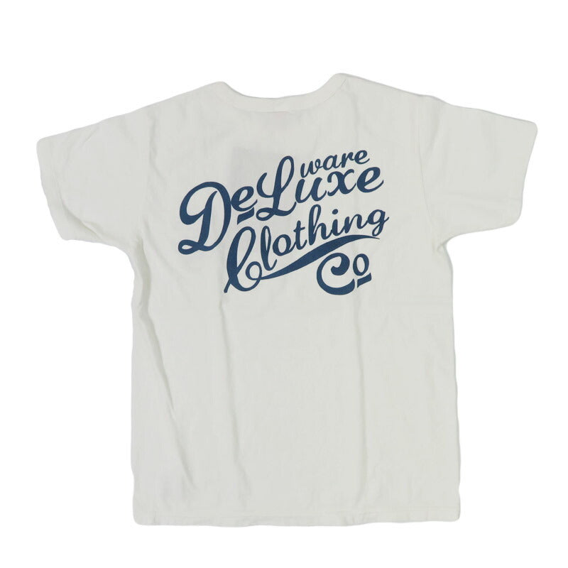デラックスウェア DELUXEWARE 半袖 ロゴ クルーネック Ｔシャツ MT(BRGM)シリーズ 吊り編み ユニオンスペシャル BRGM-00B13【2025年春夏新作】