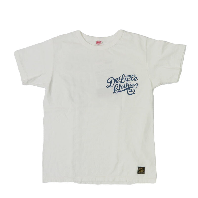 デラックスウェア DELUXEWARE 半袖 ロゴ クルーネック Ｔシャツ MT(BRGM)シリーズ 吊り編み ユニオンスペシャル BRGM-00B13【2025年春夏新作】