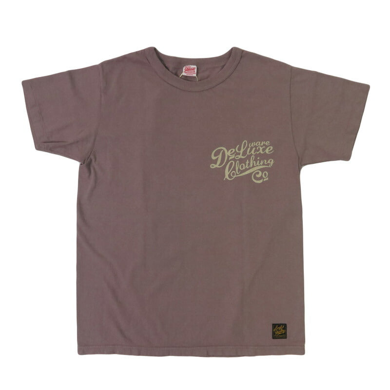 デラックスウェア DELUXEWARE 半袖 ロゴ クルーネック Ｔシャツ MT(BRGM)シリーズ 吊り編み ユニオンスペシャル BRGM-00B13【2025年春夏新作】