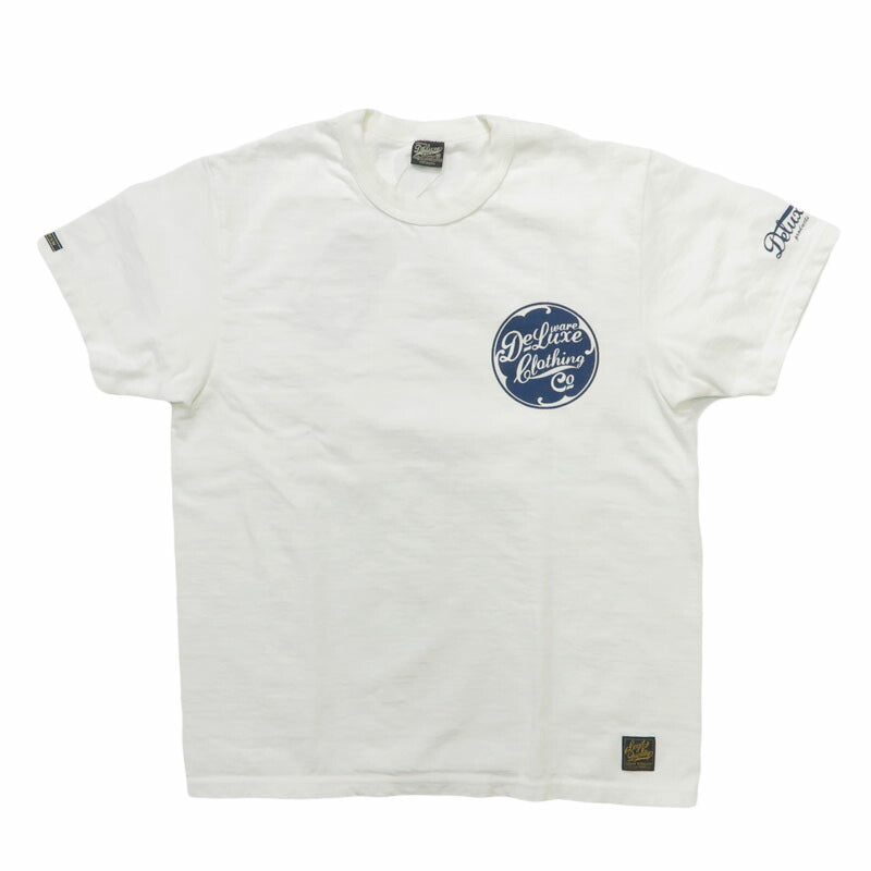 デラックスウェア DELUXEWARE 半袖 Ｔシャツ ロゴプリント 吊り編み ユニオンスペシャル BRGX-001【2026年春夏新作】