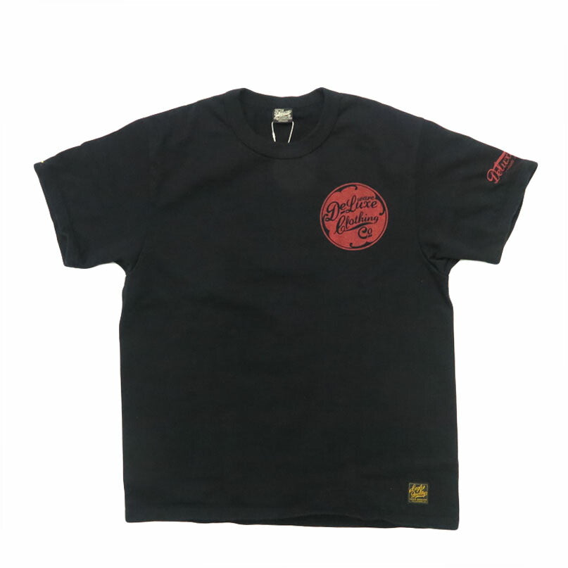 デラックスウェア DELUXEWARE 半袖 Ｔシャツ ロゴプリント 吊り編み ユニオンスペシャル BRGX-001【2026年春夏新作】