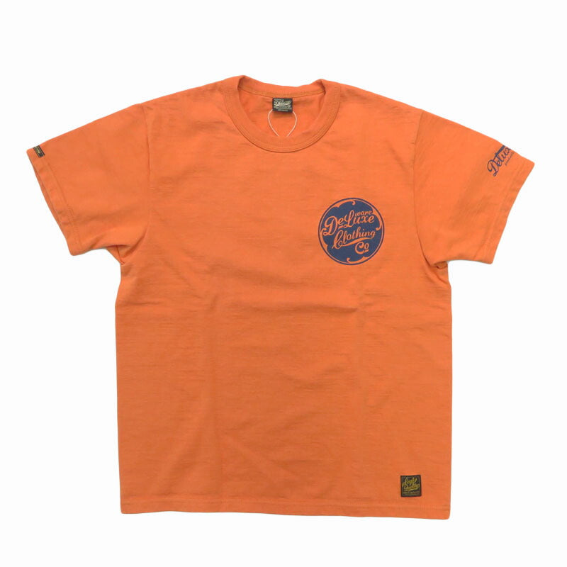 デラックスウェア DELUXEWARE 半袖 Ｔシャツ ロゴプリント 吊り編み ユニオンスペシャル BRGX-001【2026年春夏新作】