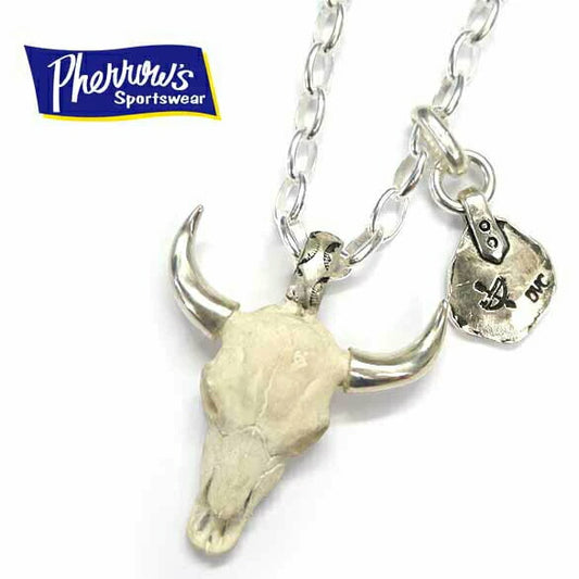 フェローズ Pherrow's バッファロー ペンダント & チェーン シルバー925 BUFFALO PENDANT 【2025年春夏新作】