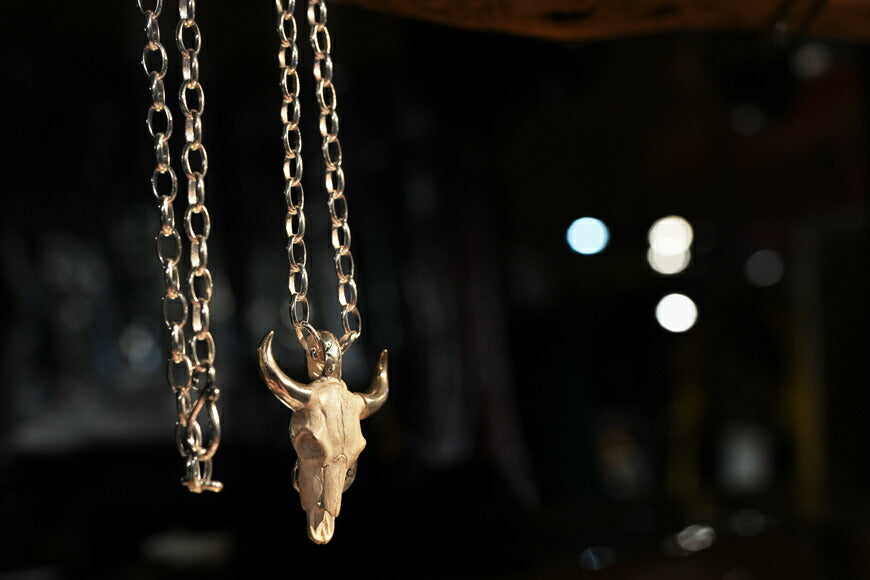 フェローズ Pherrow's バッファロー ペンダント & チェーン シルバー925 BUFFALO PENDANT 【2025年春夏新作】
