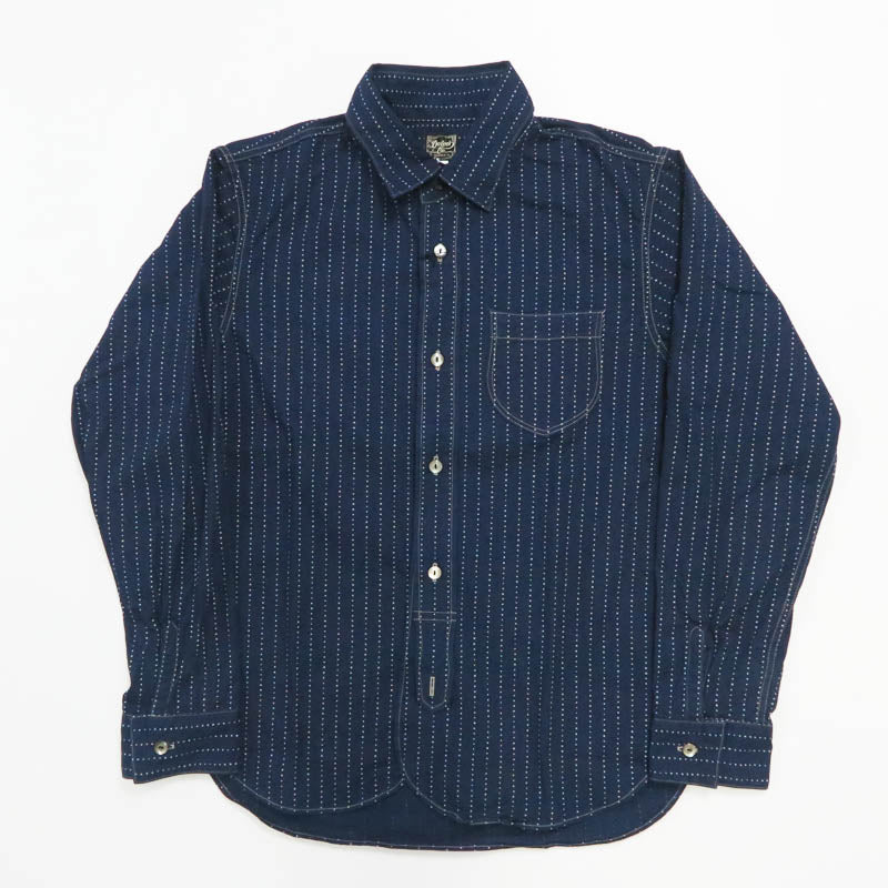 DALLES & CO ダリーズ＆コー 30's キャラコ シャツ 長袖 オリジナルストライプ デラックスウェア DELUXEWARE Calico.F【2025年秋冬新作】