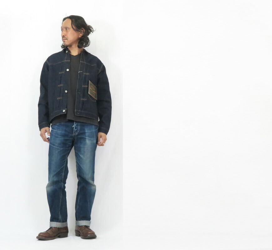 ダルチザン ステュディオ・ダ・ルチザン STUDIO D'ARTISAN 石川台大戦 デニムジャケット D4613【2025年春夏新作】